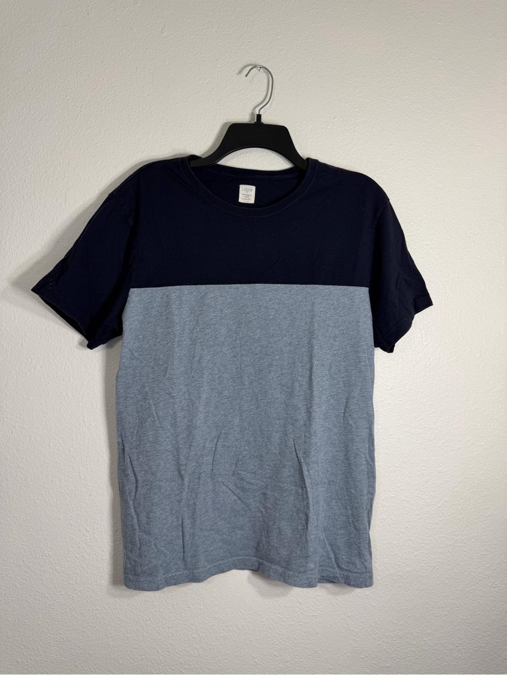 Men's J.Crew T-Shirt - Navy & Gray